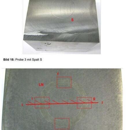 Schliffe Schwingungsversuch