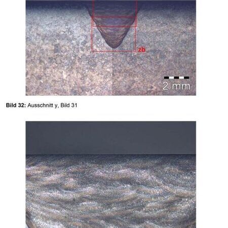 Schliffe Schwingungsversuch